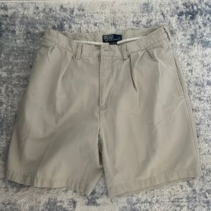 MEN’S POLO RALPH LAUREN KHAKI SHORTS SIZE 34